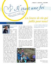 La Source de vie qui jaillit pour nous!